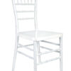 Sparkling Pearl White Resin Steel Skeleton Chiavari Chair CCRPWSP-STEEL-AX-T