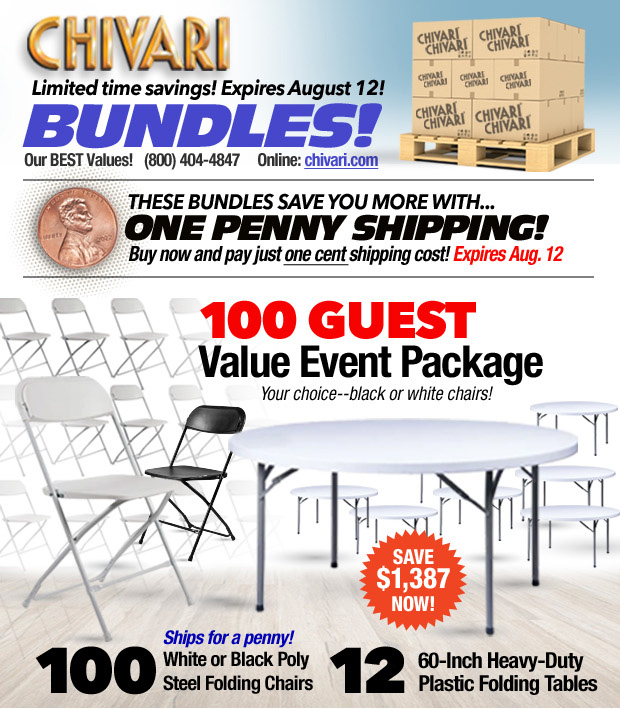 100 Guest Event Value Package