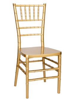 Gold Bullion Toughresin Chiavari Chair CCRGB-MONO-AX-T