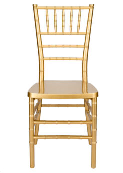 Gold Bullion Toughresin Chiavari Chair CCRGB-MONO-AX-T