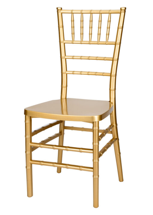 Gold Bullion Toughresin Chiavari Chair CCRGB-MONO-AX-T