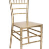 Sparkling Glitter Gold Champagne Resin Thin-Seat Chiavari Chair by Chivari CCRCHGSP-MONO-THIN-AX-T