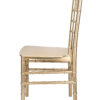 Sparkling Glitter Gold Champagne Resin Thin-Seat Chiavari Chair by Chivari CCRCHGSP-MONO-THIN-AX-T