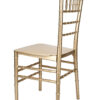 Sparkling Glitter Gold Champagne Resin Thin-Seat Chiavari Chair by Chivari CCRCHGSP-MONO-THIN-AX-T