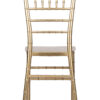 Sparkling Glitter Gold Champagne Resin Thin-Seat Chiavari Chair by Chivari CCRCHGSP-MONO-THIN-AX-T