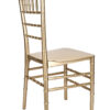 Sparkling Glitter Gold Champagne Resin Thin-Seat Chiavari Chair by Chivari CCRCHGSP-MONO-THIN-AX-T