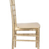 Sparkling Glitter Gold Champagne Resin Thin-Seat Chiavari Chair by Chivari CCRCHGSP-MONO-THIN-AX-T