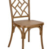 Chestnut ToughResin Mosaic Chair CMRC-ZG-T