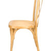 Natural ToughWood Cross Back Chair CXWN-AX-T