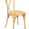 Natural ToughWood Cross Back Chair CXWN-AX-T