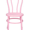 Pink Resin Bentwood Restaurant Chair Festive Series, Small Round Seat CBFRP-ZG-T