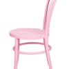 Pink Resin Bentwood Restaurant Chair Festive Series, Small Round Seat CBFRP-ZG-T