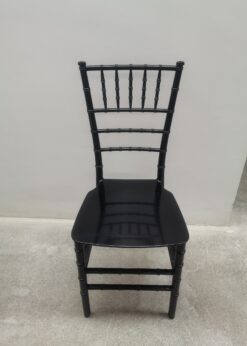 Black Thinresin Chiavari Chairs CCRB-MONO-THIN-ZG-T