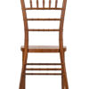 Chestnut WoodGrain Resin Steel Skeleton Chiavari Chair CCRCB-STEEL-AX-T