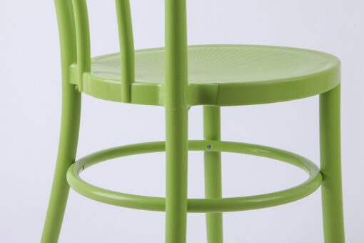 Detail Shot Bentwood Festive Chair Resin Green CBFRGR-ZG-T