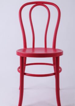 Bentwood Festive Chair Series Resin Red CBFRR-ZG-T