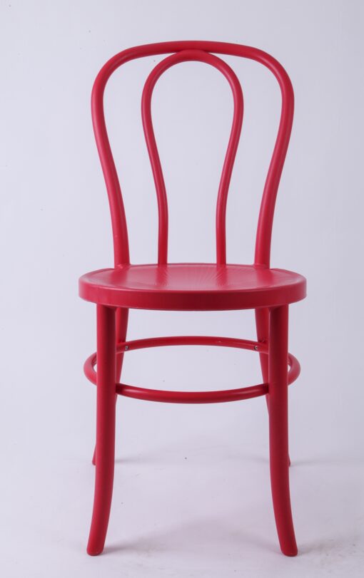 Bentwood Festive Chair Series Resin Red CBFRR-ZG-T