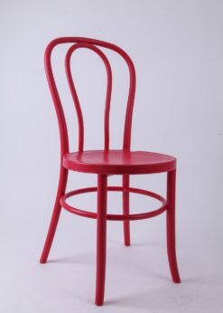 Bentwood Festive Chair Series Resin Red CBFRR-ZG-T