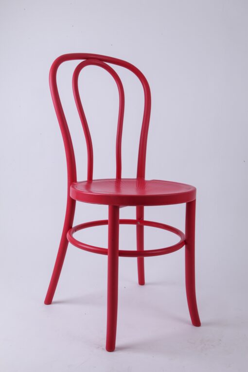 Bentwood Festive Chair Series Resin Red CBFRR-ZG-T