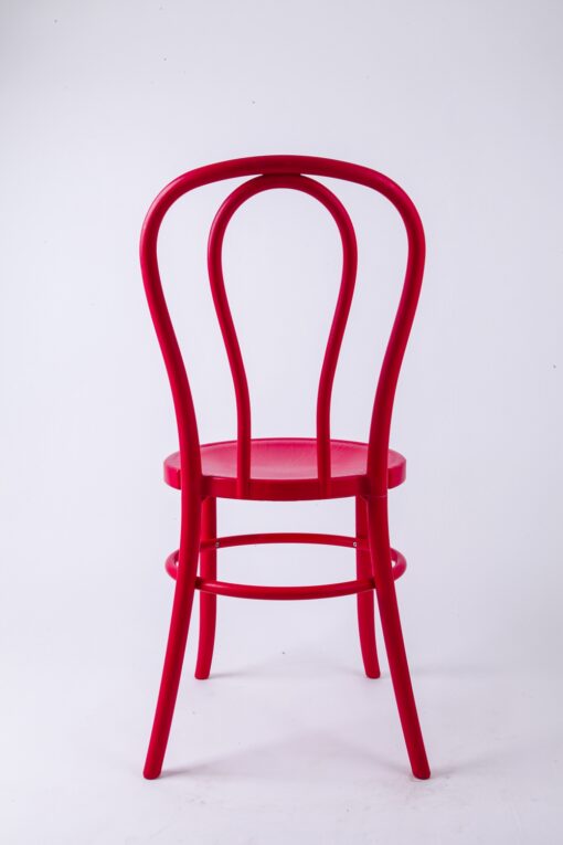 Bentwood Festive Chair Series Resin Red CBFRR-ZG-T