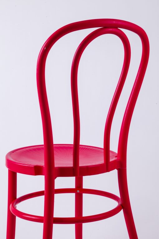 Bentwood Festive Chair Series Resin Red CBFRR-ZG-T