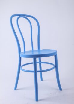 Blue Bentwood Festive Chair