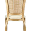 Royal Resin Gold with Ivory Vinyl Seat and Gold Rattan Back 6