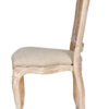 Royal Resin Natural White Washed with Burlap Seat and Natural White Rattan Back_4