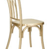 Gold Champagne Resin Willow Chair CWRG-ZG-T