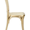 Gold Champagne Resin Willow Chair CWRG-ZG-T