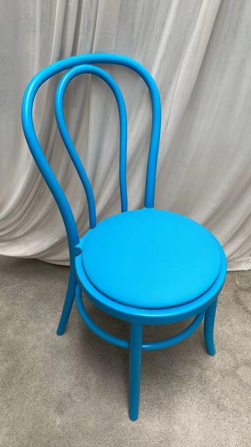 Blue Resin Bentwood Festive Chair