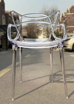 Clear Resin Orbit Chair