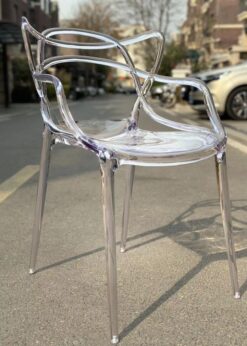 Clear Resin Orbit Chair