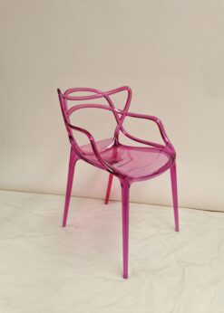 Fuchsia Orbit Chair