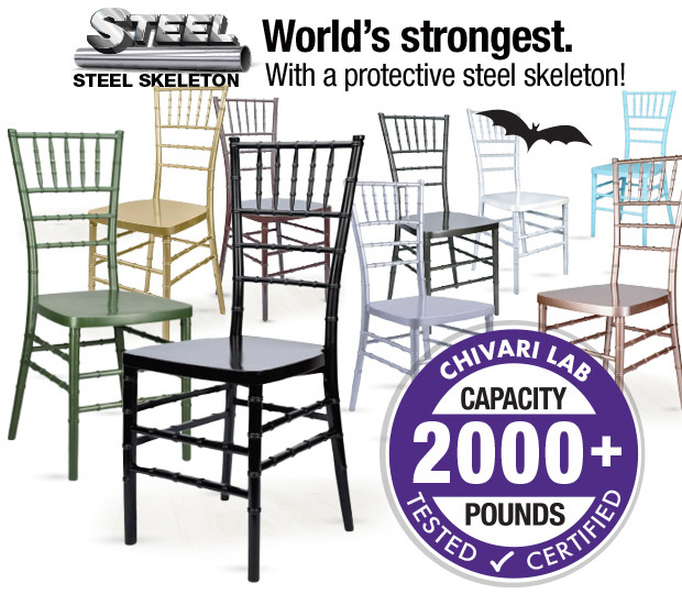 Steel Skeleton - World's Strongest Chair with a protective steel skeleton