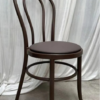 Chocolate Brown Resin Festive Chair CBFRBR-ZG-T