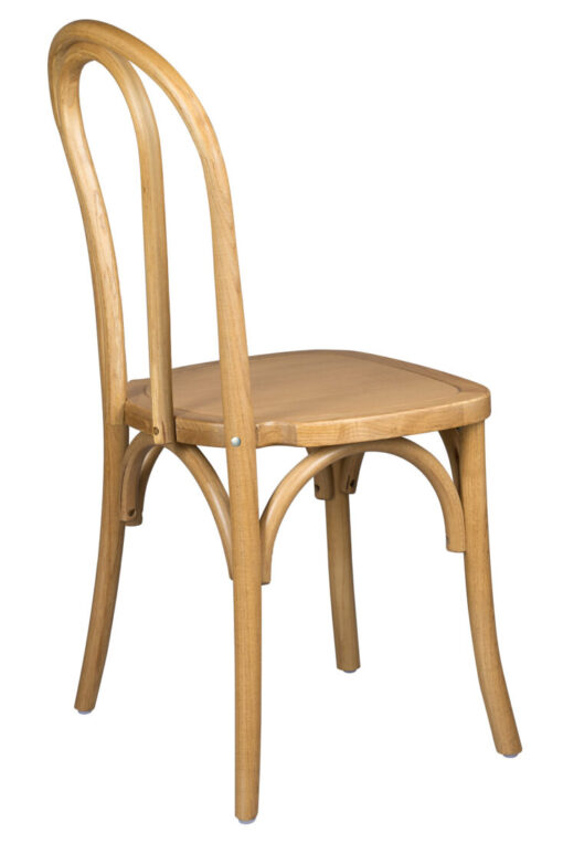 Bentwood Wood Natural Restaurant Chair with Standard Square Seat CBWN-ZG-T