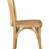 Bentwood Wood Natural Restaurant Chair with Standard Square Seat CBWN-ZG-T