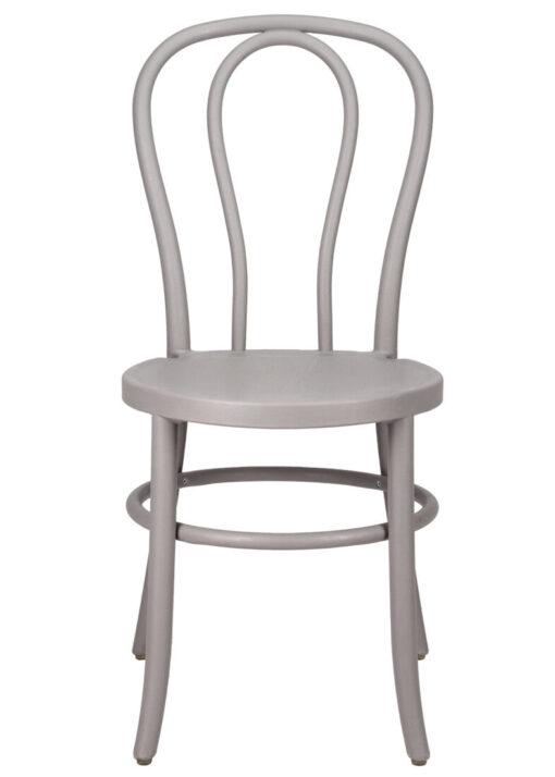 Cloudy Gray Resin Bentwood Festive Chair CBFRGY-ZG-T