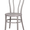 Cloudy Gray Resin Bentwood Festive Chair CBFRGY-ZG-T