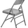 Grey Metal Folding Chair By Chivari CFMGR-CX-T