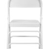 White Medal Folding Chair CFMW-CX-T