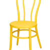 Golden Yellow Resin Bentwood Festive Chair by Chivari CBFRY-ZG-T