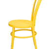 Golden Yellow Resin Bentwood Festive Chair by Chivari CBFRY-ZG-T