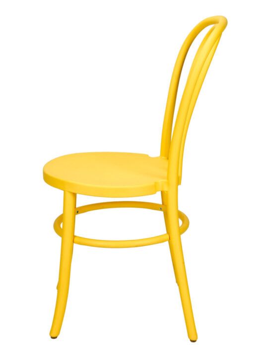 Golden Yellow Resin Bentwood Festive Chair by Chivari CBFRY-ZG-T