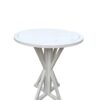 White Distressed Farm Cocktail Table