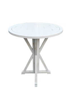 White Distressed Farm Cocktail Table