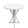 White Distressed Farm Cocktail Table