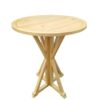 Farm Cocktail Table 36" - 2 Piece - Kited in Box - Natural