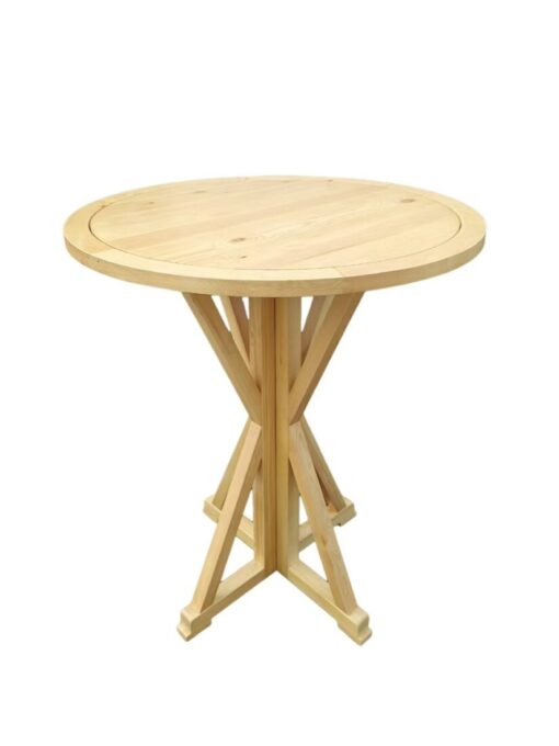 Farm Cocktail Table 36" - 2 Piece - Kited in Box - Natural